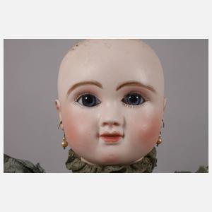 Französische Porzellankopfpuppe
