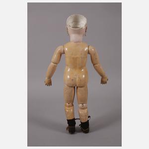 Französische Porzellankopfpuppe