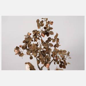 Großer französischer Puppenautomat mit Spieluhr