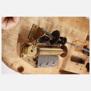 Großer französischer Puppenautomat mit Spieluhr