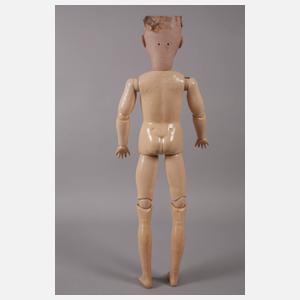 Bergmann große Porzellankopfpuppe