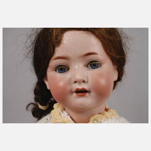 Heubach große Porzellankopfpuppe