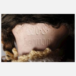 Heubach große Porzellankopfpuppe