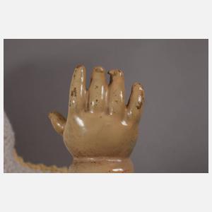 Heubach große Porzellankopfpuppe