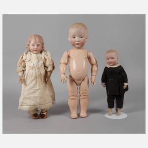 Heubach drei Charakterpuppen