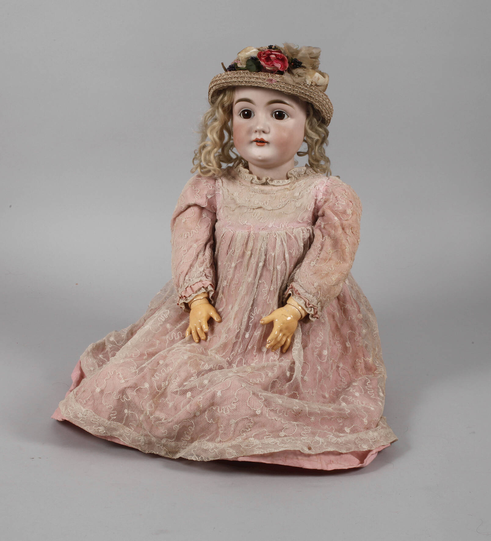 Kestner große Porzellankopfpuppe