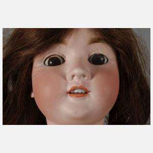 Kley & Hahn große Porzellankopfpuppe "Walküre"