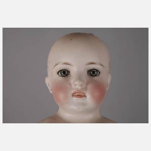C. F. Kling Porzellan-Brustkopfpuppe