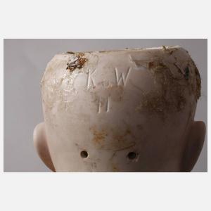 Koenig & Wernicke Porzellankopfpuppe