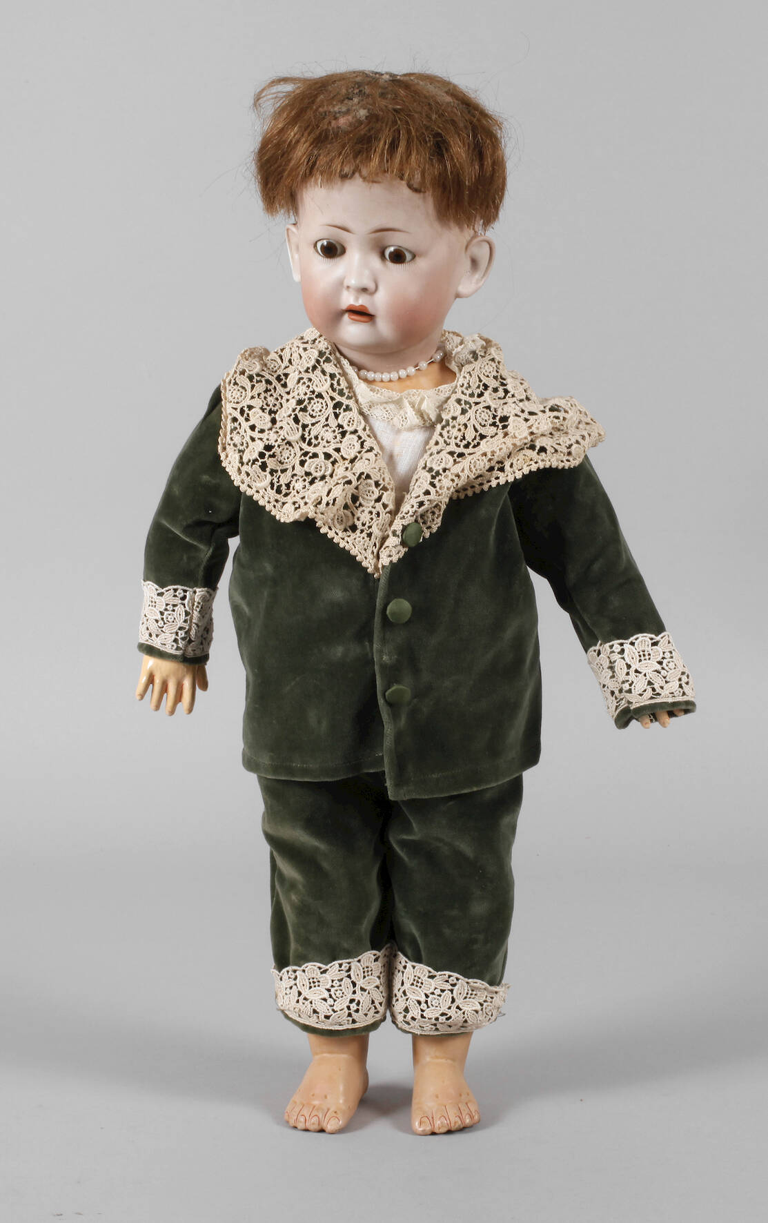 Koenig & Wernicke Porzellankopfpuppe