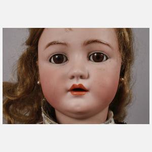 Franz Schmidt & Co. große Porzellankopfpuppe