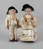 Simon & Halbig Paar Porzellankopfpuppen