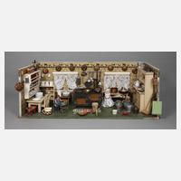 Puppenküche mit umfangreichem Zubehör111