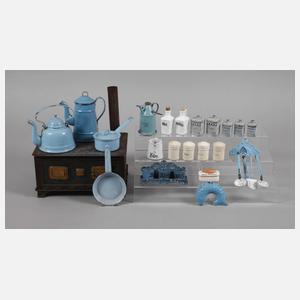 Konvolut Puppenküchenzubehör