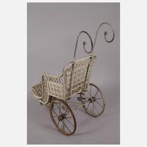 Dreirädriger Puppenwagen
