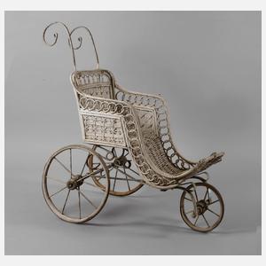 Dreirädriger Puppenwagen