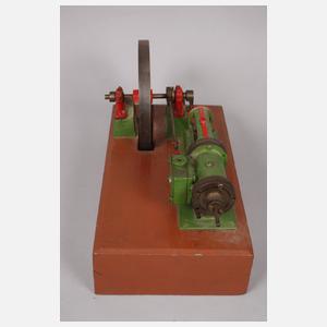 Große liegende Dampfmaschine