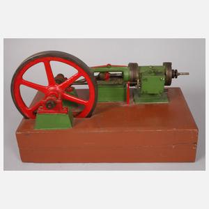 Große liegende Dampfmaschine