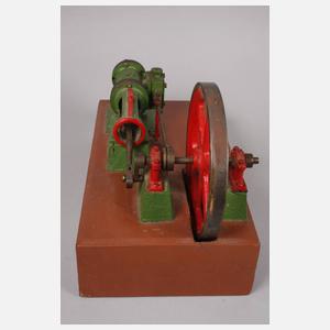 Große liegende Dampfmaschine