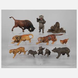 Hausser Konvolut Zootiere