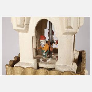 Weihnachtspyramide mit Besatz