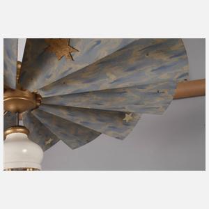 Große Weihnachtspyramide mit Besatz