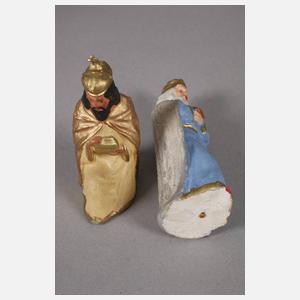 Große Weihnachtspyramide mit Besatz