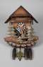 Kuckucksuhr mit Automat und Spielwerk