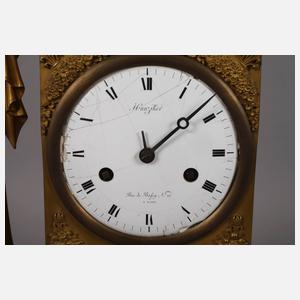 Empire Bronzependule Hunziker Paris