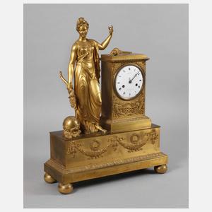 Empire Bronzependule Hunziker Paris