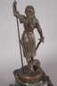 Figurenpendule Jeanne D´Arc
