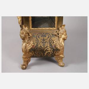 Imposante Boullé-Konsoluhr