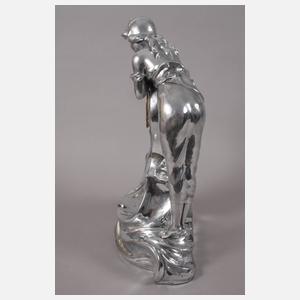 Große Tischuhr Jugendstil