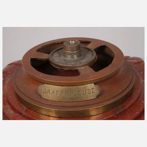 Bronzependule "La Grapilleuse"