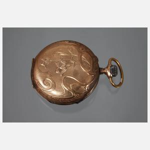 Damentaschenuhr Gold