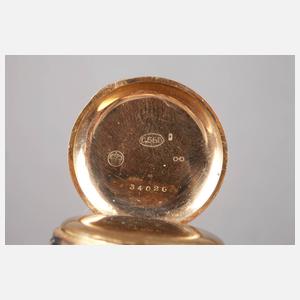 Damentaschenuhr Gold