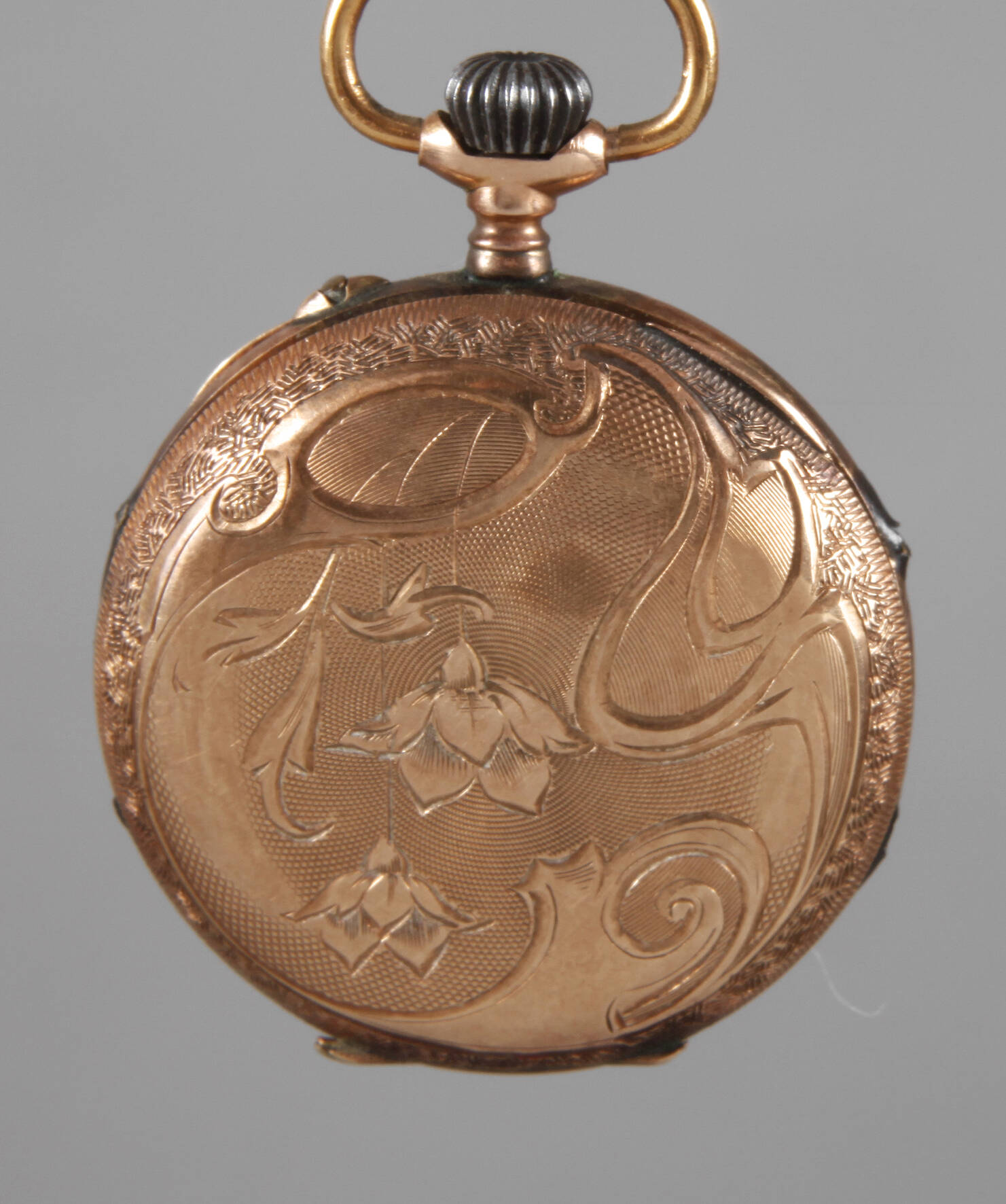 Damentaschenuhr Gold