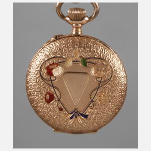 Damentaschenuhr Gold