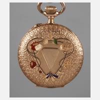 Damentaschenuhr Gold111