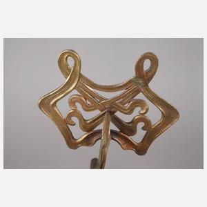 Taschenuhrenständer Jugendstil