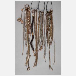 Konvolut Uhrenketten