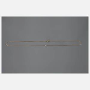 Kette mit Brillantanhänger