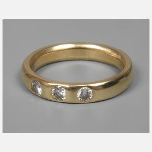 Bandring mit Brillanten