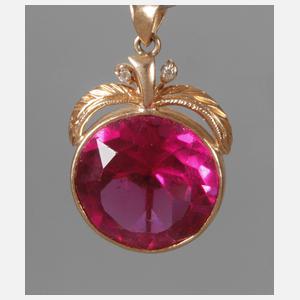 Anhänger mit Steinbesatz