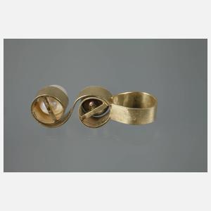 Schmuckset mit Perlen