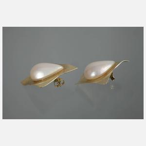 Schmuckset mit Perlentropfen