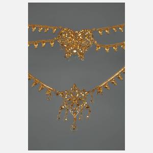 Aufwendiges Goldcollier