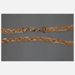 Flechtkette Tricolor