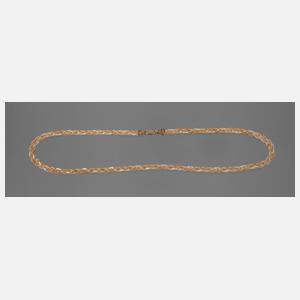 Flechtkette Tricolor