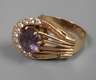 Damenring mit Amethyst und Brillanten